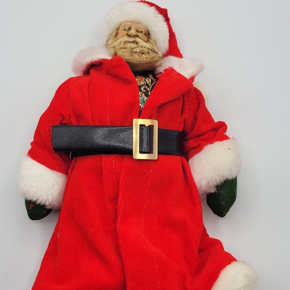 KCI Porcelain Santa Claus Doll